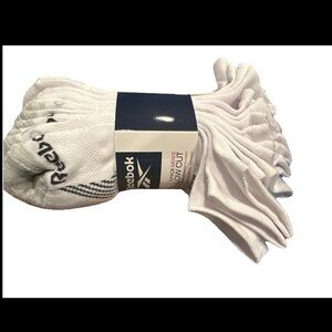 Reebok Men's Performance Training Low Cut Socks 8 Pack Shoe Sz 6-12.5